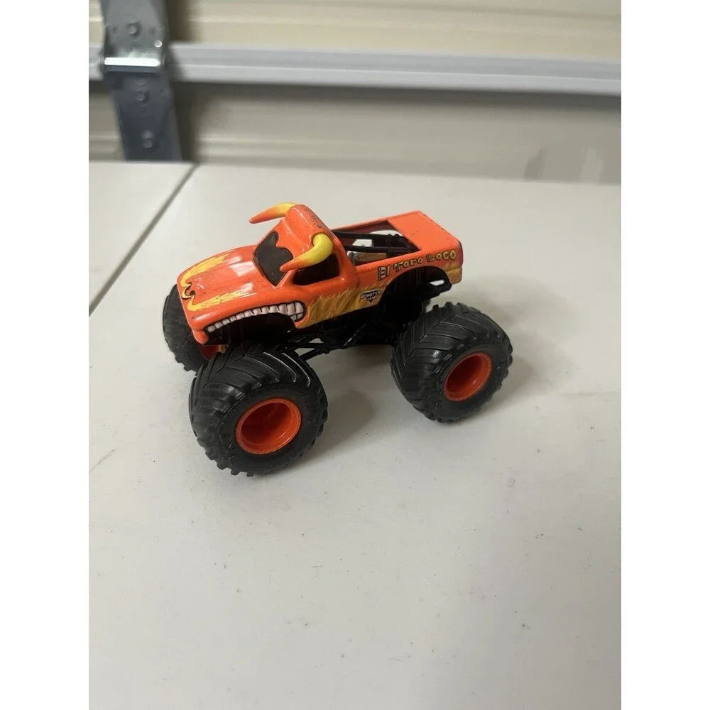 El Toro Loco ORANGE Monster Jam Die-Cast 1:64 Scale Monster Truck
